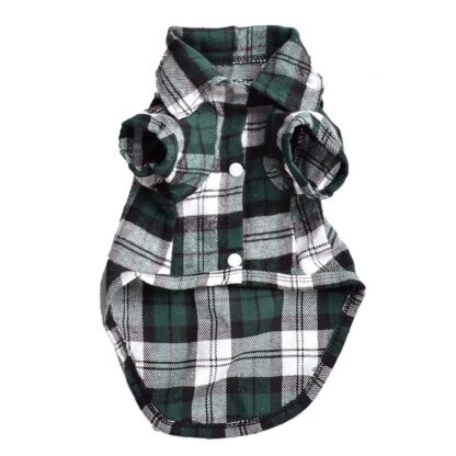 Plaid Pattern Shirt - Image 4