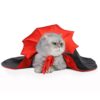 Vampire Cloak Pet Costume - Image 4