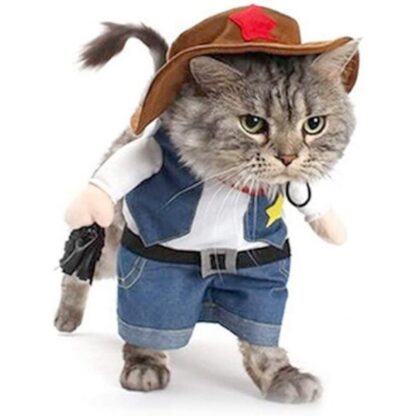 Halloween Cat Costume with Hat