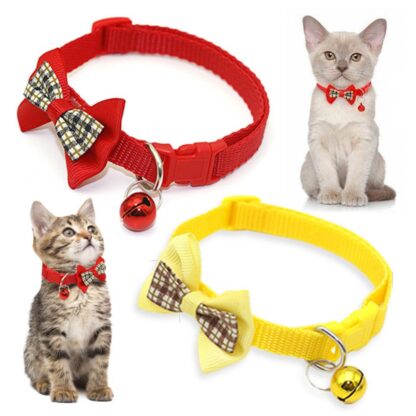 Bow Tie Collar With Bell