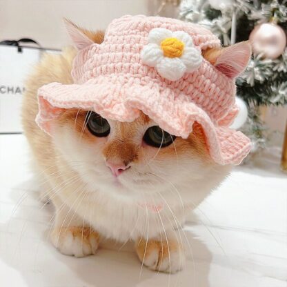 Winter Cat Costume Cap