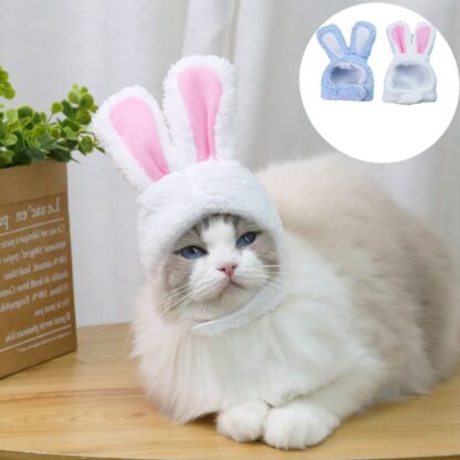 Cute and Warm Rabbit Costume for Cats