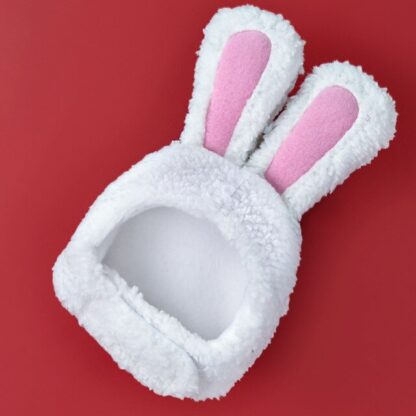 Cute and Warm Rabbit Costume for Cats - Image 4
