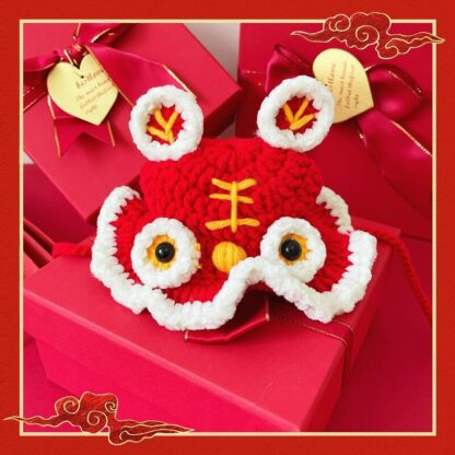Funny Embroidery Cat Costume Hat - Image 3