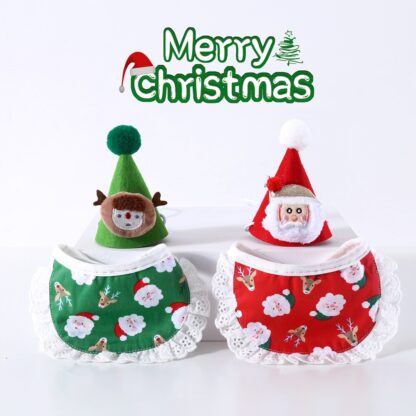 Cat Christmas Hats and Scarves - Image 2