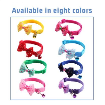 Cat Collar with Bow Tie - Image 5