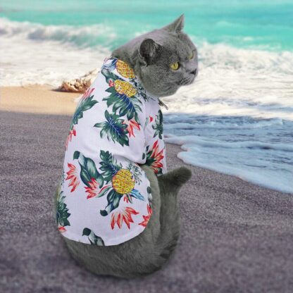 Cat Vest with Floral Design - Image 5