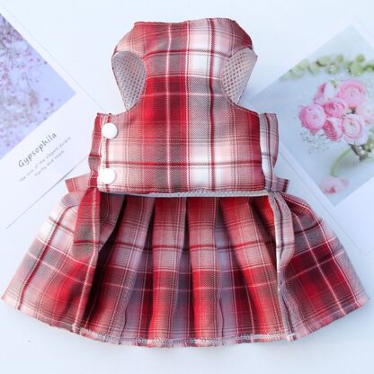 Beautiful Bow Cat Dresses with Leash - Image 2