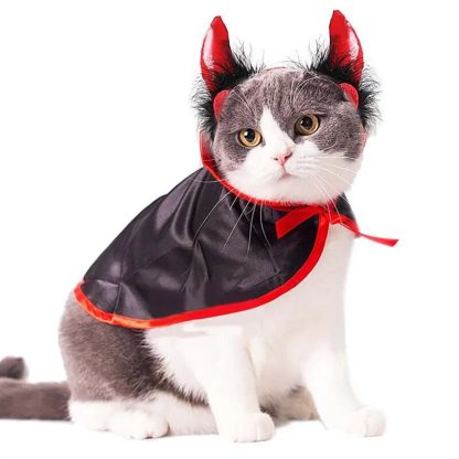 Kitten Halloween Cape Horns - Image 3