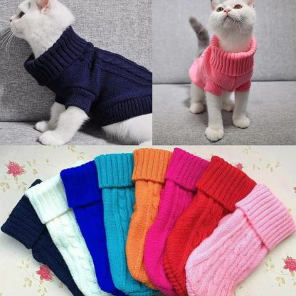 Winter Cat Jacket Sweater - Image 5