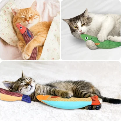 Interactive Catnip Fish Toy - Image 3