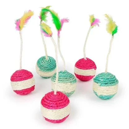 Sisal Scratching Ball for Cats - Image 4