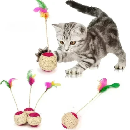 Sisal Scratching Ball for Cats - Image 2
